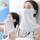 冇力生活日用日杂小件防护防晒冰丝护颈夏季开车遮阳防紫外线神器 灰色