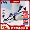 FILA儿童童鞋棉靴2025年冬季男女中大童儿童棉鞋 黑/奶白-GA 41 内长25.5cm
