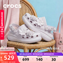 卡骆驰（CROCS）经典泡芙花束洞洞鞋厚底沙滩鞋花园鞋女鞋|214943 葡萄冰-5DK 37 /38(230mm)