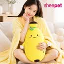 舒宠（sheepet）香蕉抱枕午休毯子公仔二合一毛绒玩具玩偶靠枕午休枕娃娃生日礼物 香蕉公仔抱枕毯子 21*16*43cm