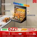 老板（Robam）【价保618】【77L微pro速烹】旗舰新款小贝果D3P微蒸烤炸箱一体机嵌入式家用 升级EXP上下双温双控