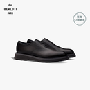 BERLUTI Alessio皮革牛津鞋男士休闲皮鞋【享12期免息】 黑灰色 40.5 /065