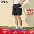 FILA 斐乐官方男士梭织五分裤2026夏新款舒适休闲时尚工装裤短裤 传奇蓝-NV L 175/84A/L