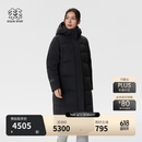 KOLON SPORT/可隆重量羽绒服 女士户外GTX SUPER BENCH防风鹅绒夹克 LKDJ5WN130-BK 黑色 M 165/88A