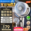 艾美特（AIRMATE）【小暴风PRO】空气循环扇家用大风力摇头电风扇卧室安静轻音小风扇桌面台式节能落地扇电扇 X231