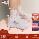 FILA软糖鞋|斐乐儿童童鞋运动鞋子2026年夏季新款男女小童室内鞋 微妙粉/斐乐白-DW 27
