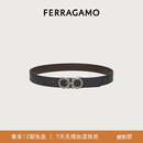 菲拉格慕（Ferragamo）男士双面GANCINI可调式腰带 0464231_C_105 礼物送男友
