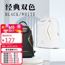 川崎（KAWASAKI）羽毛球包双肩包运动背包独立鞋袋KBP-8220黑色