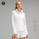 lululemon丨Goal Smasher 女士运动夹克 防晒芯吸 LW4CGBS 白色 S
