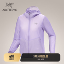ARC'TERYX始祖鸟 INCENDO AIRSHELL HOODY 女子 风壳®夹克 MALLOW/锦葵紫 M