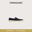 菲拉格慕（Ferragamo）男士黑色运动鞋 0775667_M  _ 80 礼物送男友