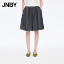 江南布衣（JNBY）【商场同款】26春夏新品短裤含羊毛宽松五分裙裤日常5Q5E1597H 071/杂灰 M