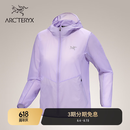 ARC'TERYX始祖鸟 INCENDO AIRSHELL HOODY 女子 风壳®夹克 MALLOW/锦葵紫 M