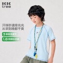Kocotreekk树儿童T恤速干透气短袖男童女孩夏季宝宝防晒上衣吸湿排汗