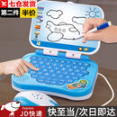 威尔基儿童电脑玩具笔记本仿真3-6岁早教机学习机益智女孩10生日送礼物 蓝色电脑+白板笔（电池供电）
