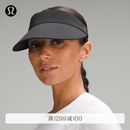 lululemon丨Fast Paced 女士前侧加高空顶遮阳帽 速干 LW9FM9S 黑色 O/S