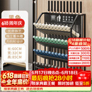 蜗家雨伞收纳架雨伞桶公司教室酒店大堂商用门口放雨伞架置物架黑大