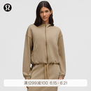 lululemon丨Softstreme™ 女士拉链连帽衫 速干 LW3HM8S 橡木棕 XS /4