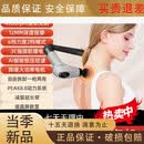YUNNANBAIYAO弯头u型筋膜枪长柄按摩器颈椎腰背部肌肉健身肩颈按摩棒 定制款6模4头强劲动力长臂可拆