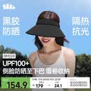 蕉下（beneunder）遮阳帽子女太阳帽空顶防晒帽防紫外线全脸遮阳百搭加长帽檐BM024