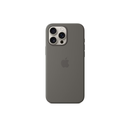 Apple/苹果 iPhone 16 Pro Max硅胶手机壳-岩灰色 磁吸保护壳苹果手机壳全包旗舰店原装