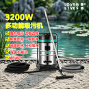 喜活鱼池吸污机水下吸尘器地面水清洁器泳池池底清理神器水池吸鱼粪器 3200W（杆5m吸10m排15m）