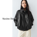 Massimo Dutti夏季新款2026女装纳帕软面真皮飞行员夹克04751351 黑色 XS (CN 165/84A)