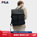 斐乐 斐乐官方送礼男士背包时尚双肩大容量电脑包情人节礼物 正黑色-BK XS