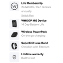 WHOOP美国WHOOP50健康手环含1年或2年订阅 whoop life(自带2年会员订阅)官方订购到
