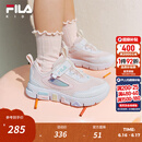 FILA软糖鞋|斐乐儿童童鞋运动鞋子2026年夏季新款男女小童室内鞋 微妙粉/斐乐白-DW 28