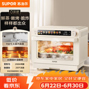 苏泊尔（SUPOR）家用蒸烤箱一体机电烤箱25L大容量多功能热风循环彩屏 空气炸锅烤箱OD25AZ803
