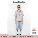 Acne Studios[甄享6折]男士浅蓝色经典褪色宽松直筒牛仔裤短裤 浅蓝色 48