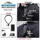 sheingka适配大疆Pocket4/3运动相机配件边框头戴胸带背包夹自拍杆三脚架户外骑行第一视角固定拍摄原套装 Pocket4/3 包裹背包夹+挂脖支架