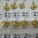 黄金项链吊坠定制 10.66g