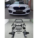 丽田适用于BMW5系F10F18改装21款M5MT跨界大包围21款M5前后杠叶子板 改新M5大包围一套