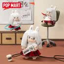 POP MART泡泡玛特拉布布THE MONSTERS 复古理发店系列 - 搪胶毛绒挂件盲盒 整盒6个