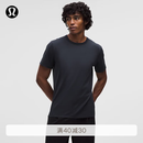 lululemon丨Fundamental™ 男士短袖 T 恤 速干 LM3CZPS 深海蓝黑 L