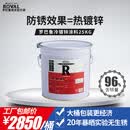罗巴鲁（ROVAL） 罗巴鲁冷镀锌涂料 25KG（灰色） 物流送货上门 两桶