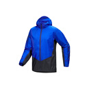 始祖鸟（ARC'TERYX）Norvan 轻薄透气防撕裂面料山地跑步连帽 防风风壳 男款 群青蓝/黑色蓝宝石/Vitality/Black S