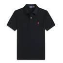 RALPH LAUREN 拉夫劳伦夏季新款潮流纯棉送男友父亲节礼物短袖t恤polo衫黑色 XL