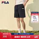 FILA 斐乐官方男士梭织五分裤2026夏新款舒适休闲时尚工装裤短裤 传奇蓝-NV L 175/84A/L