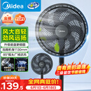 美的（Midea）【超级单品】七叶轻音立式电风扇家用柔风落地扇台式桌面小型风扇大风量节能摇头宿舍电扇 SAF30AB