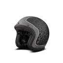哈雷戴维森（Harley-Davidson） Needs Highway B01 复古 3/4 半盔 做旧裂纹印花巡航头盔 黑色 XS