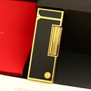 登喜路（Dunhill）【二手9新】Dunhill登喜路充气打火机 漆面七宝烧系列 Rollagas系列 男士配饰古董奢侈品烟具收藏 黑色漆面五代机 单机260307035