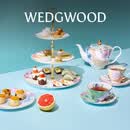 Wedgwood花间舞蝶三层点心盘骨瓷蛋糕盘下午茶糕点盘礼盒 花间舞蝶三层点心盘 3层