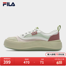 斐乐（FILA）官方女鞋水母鞋帆布鞋夏时尚复古休闲鞋 桃色粉/新薄荷绿-CS 38
