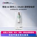尼伽（RAKRH）智能AI数字人OLED移动虚拟机器人互动一体机仿真语音对话迎宾自助政务博物馆展厅触屏55寸交互问答 项目定制-请先确认需求