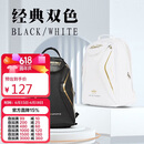 川崎（KAWASAKI）羽毛球包双肩包运动背包独立鞋袋KBP-8220黑色