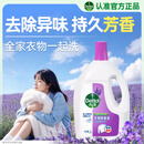 滴露（Dettol）衣物消毒液除菌薰衣草3L 衣服消毒水99.9%杀菌除螨内衣裤配洗衣液