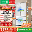 容声方糖515L法式四开门冰箱双系统双循环超薄零嵌入式一级能效风冷无霜白BCD-515P60FZMAD国家补贴